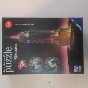 ⭐️ RAVENSBURGER ⭐️ Empire State Building - LED Night Edition (216 pc 3D Puzzle)